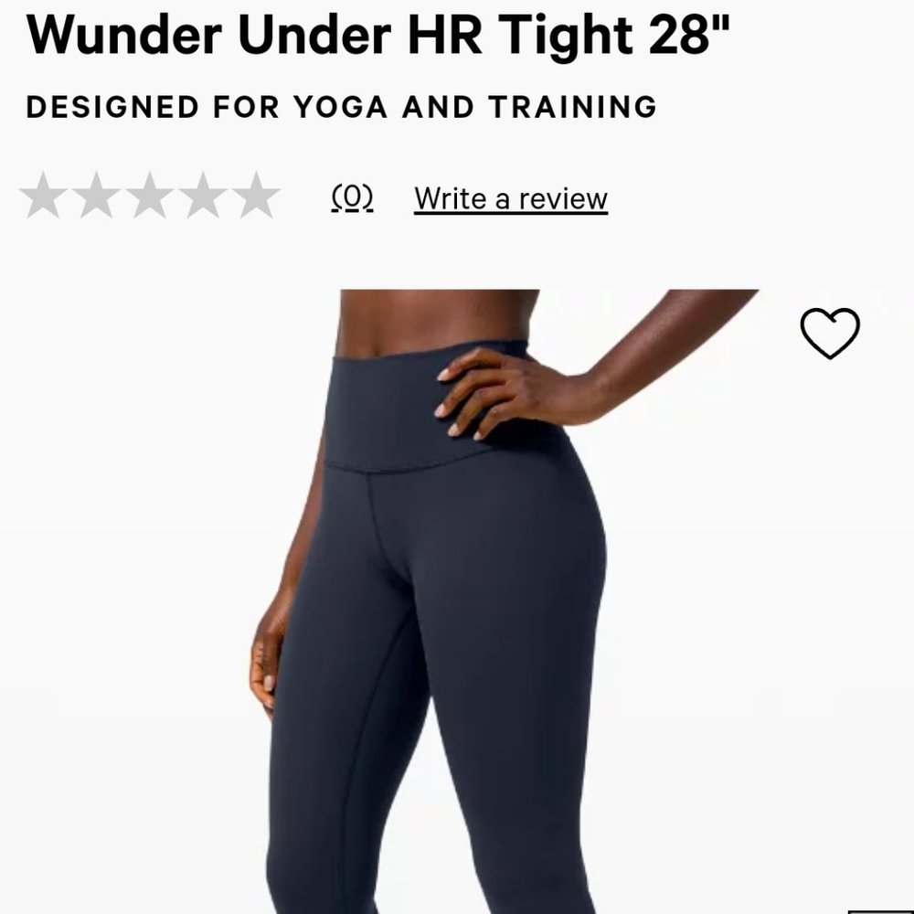 Lululemon Wunder Under